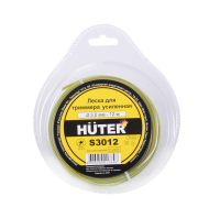 Леска Huter S3012 для триммера, 3 мм, звезда